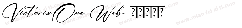 VictoriaOne Web字体转换